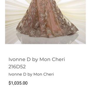 Ivonne D by Mon Cheri - beautiful Mother of the wedding gown.
